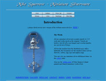 Tablet Screenshot of mikesparrowsilver.co.uk